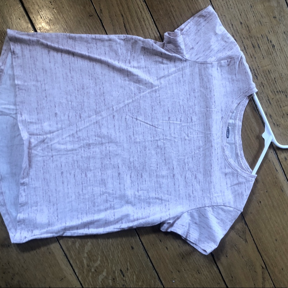 Old Navy Softest Tee dusty rose